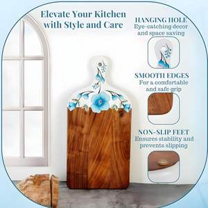 เขียงไม้คุณภาพสูงสำหรับครัวอัจฉริยะ พร้อมการตกแต่งระดับพรีเมียมและประสิทธิภาพที่เชื่อถือได้ จำหน่ายในราคาส่ง - Product Image 4