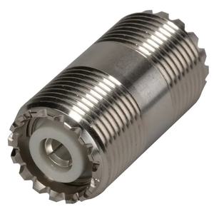 Connecteur UHF Femelle à UHF Femelle, adaptateur coaxial RF, coupleur de câble en laiton nickelé, connecteur de signal haute fréquence durable - Product Image 2