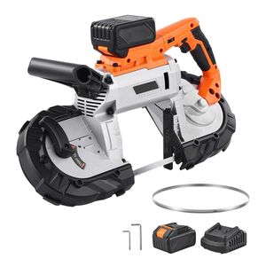 Sega circolare a batteria 20V per metallo, taglio profondo 5 pollici, motore brushless 360W, batteria 4.0 Ah, 110V, compatta - Product Image 1