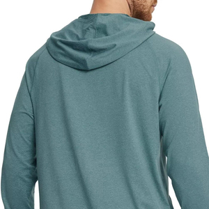 Hoodie demi-zip de qualité supérieure, dernières tendances, différents styles, livraison directe d'usine, couleur unie, pour hommes, faible MOQ - Product Image 3