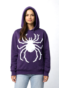 Sweat à capuche pour homme 2026 Y2K avec broderie araignée |   Pull-over streetwear de créateur |   Fabricant de logos personnalisés OEM - Product Image 5