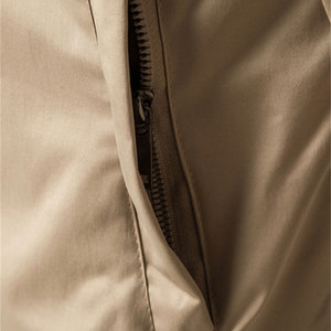 Blouson Bomber 100% Polyester pour Homme 2026 – Coupe Droite Décontractée en Polyester Beige – Nouveauté Blousons Bomber Homme - Product Image 4