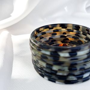 Pulsera de Cuerno de Búfalo Hecha a Mano, Ecológica, Europea, de Alta Calidad, Diseño Creativo de Artesanía Natural, Pulida - Product Image 4