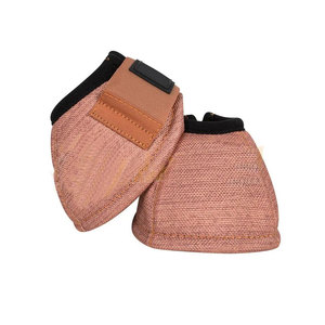 Horse Fetlock <b>Boots</b> Black With Pink Velcro Closure Unisex Riding Wear Waterproof Neoprene Material - Product Image 5