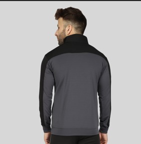 Red <b>White</b> Color Block Men's Windbreaker Jacket <b>Zip</b> <b>Up</b> Lightweight Outerwear for Streetwear - Product Image 4
