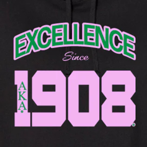 เสื้อฮู้ดครอป AKA Black Excellence สำหรับผู้หญิง ผ้าฟลีซ สีดำ สีเทา แขนยาว สวมใส่สบาย - Product Image 2