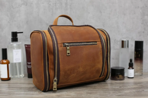 Custom Logo Make up Wash <b>Bag</b> Waterproof Leather Travel Cosmetic Pouch Toiletry <b>Bag</b> - Product Image 6