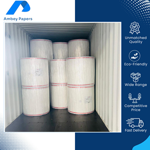 Trusted India Origin Dealer Selling High Strength Wood Pulp Smooth-finish Recyclable MG <b>Poster</b> Paper Rolls with 18-70 GSM - Product Image 4