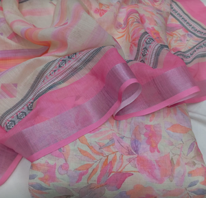 Collection de tissus pour costumes féminins pour la saison des mariages avec des motifs imprimés et un dupatta assorti pour les tenues ethniques - Product Image 1