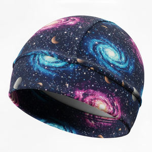 Gorro Deportivo para Correr y Ciclismo, Sublimado, con Estampado DTG, Diseño Personalizado, Gorro de Punto Sublimado Digital, Gorro sin Puño - Product Image 3