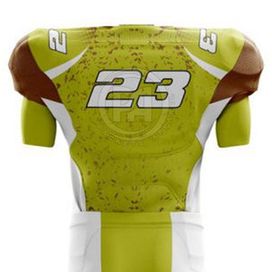 Uniforme de football américain 100% polyester sur mesure, concevez votre propre uniforme de football américain - Product Image 5