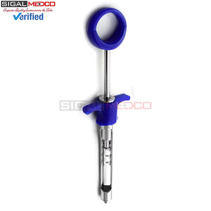 Seringue auto-aspirante passive pour anesthésie dentaire, bleue, 1,8 ml, en acier inoxydable, réutilisable, instruments de laboratoire médical - Product Image 6