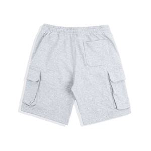 กางเกงขาสั้นคาร์โก้ผู้ชายขายส่ง เอวยางยืด สไตล์สตรีทแวร์ลำลอง กางเกงขาสั้นคาร์โก้ผ้าฝ้ายเฟรนช์เทอร์รี่ กางเกงขาสั้นผ้าสเวต - Product Image 4