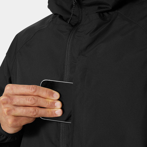 Chaqueta Impermeable para Hombre, Cortavientos, Chaqueta de Lluvia, Chaqueta Ligera para Correr, con Capucha, para Viajes, Senderismo, Ciclismo, Deportes al Aire Libre - Product Image 3