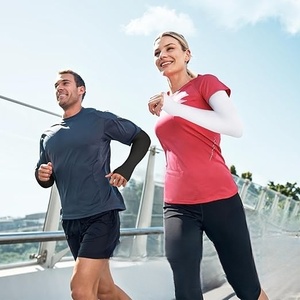 Manchon de compression personnalisé pour le sport, protection UV, rafraîchissant, pour le basketball, la course, le cyclisme, la gym, vente en gros - Product Image 6
