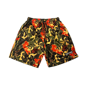 Shorts de bain pour hommes de haute qualité, imprimés par sublimation, taille élastique, 100% polyester, shorts de plage pour hommes d'été - Product Image 1