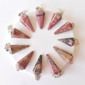 Pendules en Agate Naturelle Écologiques, Pierres Précieuses Sculptées pour la Guérison, Générateurs d'Énergie Aura Feng Shui - Vente Chaude - Product Image 1