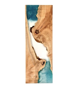 Planche à découper en bois époxy de qualité supérieure pour les chefs, planche à découper en bois et résine faite à la main pour la salle à manger - Product Image 1