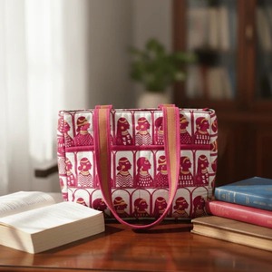 Rajkumari Rajasthani Print Tote <b>Bag</b> Available for Affordable Price from India - Product Image 1