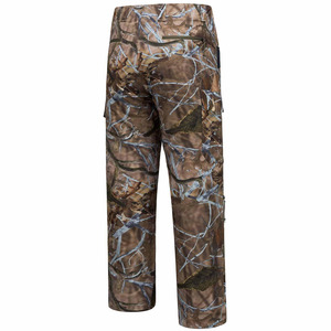Pantalon de chasse camouflage pour homme, imperméable, softshell, pour l'automne, vêtements de plein air - Product Image 2