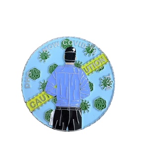 Monedas personalizadas de metal esmaltado suave con acabado brillante en negro, níquel, oro, plata y cobre. - Product Image 4