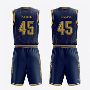 High-Performance Lightweight Breathable 100% Polyester Fabric Unisex Adult Basketball Uniform <b>Custom</b> Design Digital Printing - Product Image 2