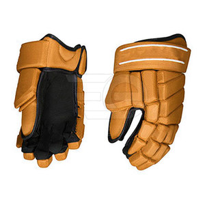 Power Fit Leather Lacrosse <b>Gloves</b> Durable High Grip Breathable Shock Absorbing Protective Winter Sports Training Equipment - Product Image 2