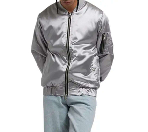 Hot Sale Custom Wholesale Men's Winter <b>Jacket</b> 100% Satin Style Hooded Woodland Design <b>Light</b> Fabric Men's <b>Jackets</b> - Product Image 2