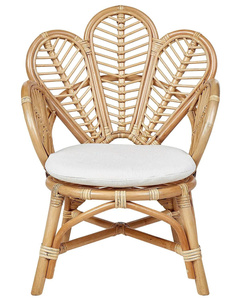 Fauteuil Paon en Rotin avec Dossier en Cœur, Fauteuil d'Appoint en Osier Naturel, Mobilier Décoratif Bohème pour la Maison, Chaise Longue pour Hôtel et Café - Product Image 4