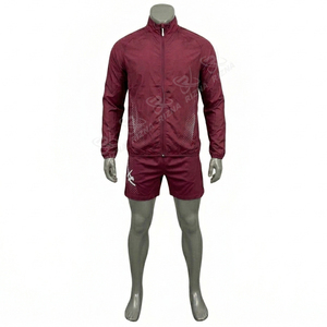 Custom Logo Piece Breathable Windproof <b>Lightweight</b> <b>Summer</b> Windbreaker Full-Length <b>Jacket</b> Set Cargo Zip-Up Nylon Unisex Tracksuit - Product Image 6