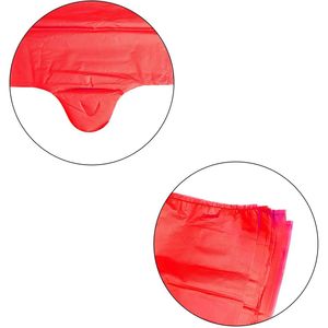 Sacchetti di Plastica Ispirati alle T-Shirt con Manici 12x20 Pollici, Confezione Multipla per Ristoranti e Attività Commerciali - Product Image 3