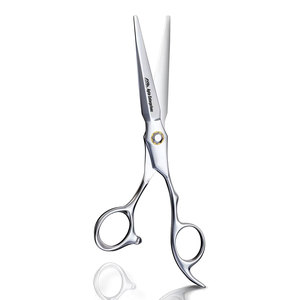 Tijeras de Barbero para Cortes de Cabello Limpios y Precisos en Salones o en Casa, Tijeras de Corte de Cabello de Acero Inoxidable Ultra Afiladas - Product Image 1