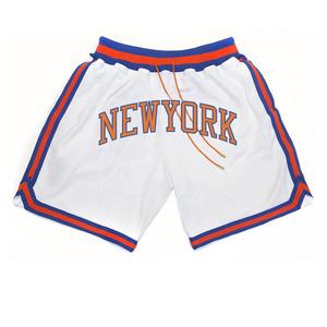 Short de basket-ball en maille Polyester pour hommes, coupe courte, Logo personnalisé, grande taille, basique, été - Product Image 1