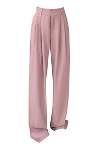 Pantalon de jogging taille haute pour femme, nouvelle mode, couleur unie, coupe droite ample, décontracté, long, pour l'hiver, vente en gros OEM - Product Image 5