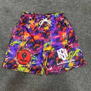 Shorts de Malla Sublimados con Logotipo Personalizado al por Mayor, Sólidos, Casuales, Transpirables, de Secado Rápido, Diseño Personalizado, Ropa de Verano - Product Image 5