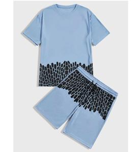 Ensemble T-shirt et short à manches courtes pour homme, été 2026, avec logo personnalisé, léger, écologique, votre propre design, service OEM - Product Image 6