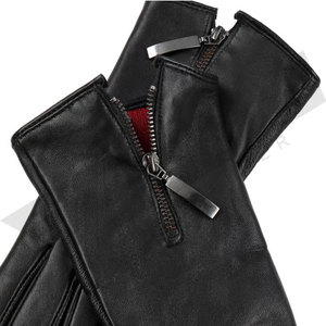 Service OEM – Gants d'hiver en cuir respirants, unis, compatibles écran tactile, chauds, de haute qualité, personnalisables - Product Image 4