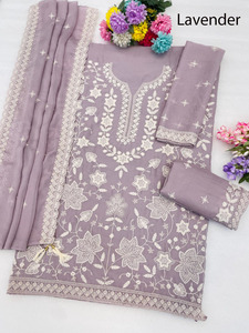 Vestido LARGO DE Anarkali de red de estilo indio tradicional más vendido con Dupatta de diseñador para mujer hermoso vestido de fiesta - Product Image 2