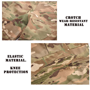 Pantalon tactique de loisirs pour hommes, style américain, coupe droite, pour le travail et la randonnée - Product Image 5