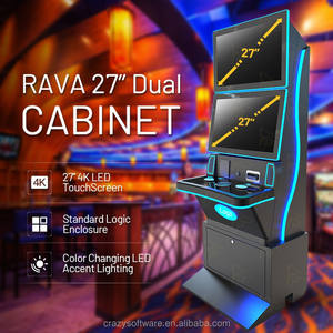 उत्तरी कैरोलीना बाजार गर्म बिक्री 27 "दोहरे उच्च रिज़ॉल्यूशन टचस्क्रीन धातु कौशल खेल कैबिनेट पसंदीदा पूर्वावलोकन गेम के साथ कैबिनेट - Product Image 1