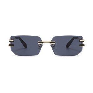 Gafas de Sol de Diseño Unisex con Montura Completa Poligonal, Tendencia de Moda RTS 2026, Protección UV400, Lujo - Product Image 2