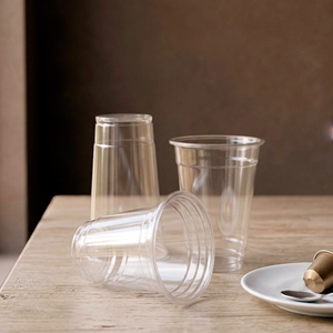 QUANG QUAN 16/22/24oz Clear Single Wall PP/PET Plastic Cups 95mm Diameter Lids Disposable Hanoi Round Tea Coffee Beverages - Product Image 2