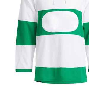 Tenues de sport d'équipe personnalisées de haute qualité, ensembles de hockey sur glace, séchage rapide, respirant, 100% polyester, uniforme de hockey sur glace sur mesure - Product Image 6