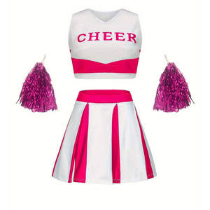 Ropa Deportiva Elástica para Animadoras, Uniformes Transpirables de Alto Rendimiento - Product Image 1