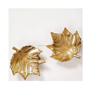 Bandeja para servir de metal moderna y elegante, plato rectangular hecho a mano para cocina, comedor, sala de estar, casa de campo y servicio decorativo - Product Image 5