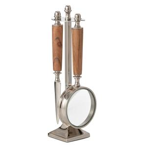 Lupa de Metal y Abrecartas con Soporte, Precio Económico, Decoración de Mesa de Oficina, Artículos de Centro de Mesa, Venta al por Mayor - Product Image 6