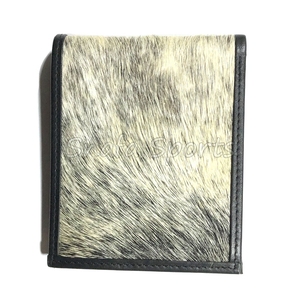 Simple Style Handmade Leather <b>Purse</b> Wallet For <b>Men</b> Top Selling Genuine Cowhide Leather Wallet In Low Price - Product Image 3