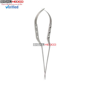 Manual Power Source <b>Neurosurgery</b> Microsurgery <b>Instruments</b> Bayonet Shaped Micro Forceps and Scissors for Precision Surgical - Product Image 2