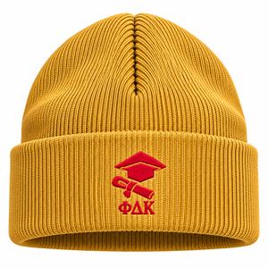 Gorro de Invierno para Mujer PDK, Gorro de Punto Cálido y Elegante con Letras Bordadas, Material Suave y Elástico para el Frío al Aire Libre - Product Image 3