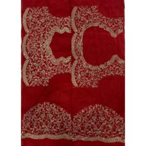 Sari de Fiesta con Bordado de Lentejuelas y Cordones - Product Image 1